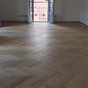 Tradizionale Rovere Spina di pesce Verniciato all'Acqua Extra - Milano
